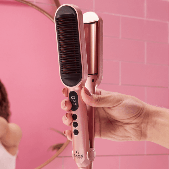 Plancha Waver & Brush Keration 2en1
